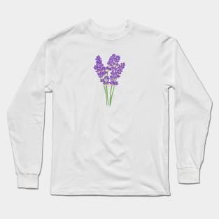 lavender Long Sleeve T-Shirt